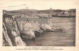 FRANCE - Marseille - Le Château D'If - Le Côté Sud-est De L'île Et L'escalier  - Carte Postale Ancienne - Unclassified