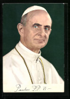 Maximum-AK Portrait Papst Paul VI.  - Papas
