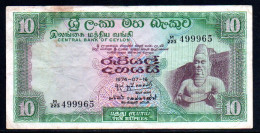 659-Ceylan 10 Rupees 1974 M224 - Sri Lanka