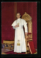 AK Paul VI. Vor Seinem Stuhl  - Popes