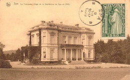 SPA - La Fraineuse, Siège De La Conference De Spa En 1920  ( 2 Scans ) - Spa