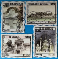 France 2014 : Capitales Européennes, Vienne (Autriche) N°4853 à 4856 Oblitérés - Used Stamps