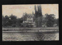 27 Pont De L'arche Le Pelouzel Vu De La Rive Droite De La Seine édit. Lavergne Chateau - Pont-de-l'Arche