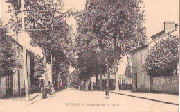 BELLAC    Avenue De La Gare  (animée) - Bellac