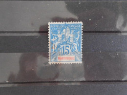 MARTINIQUE YT 36 - TYPE DUBOIS 15c. Bleu - Used Stamps