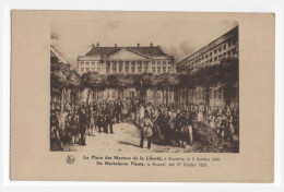 La Place Des Martyrs De La Liberté à Bruxelles, Le 2 Octobre 1830 - Piazze