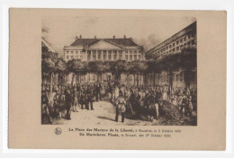 La Place Des Martyrs De La Liberté à Bruxelles, Le 2 Octobre 1830 - Plazas