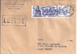 FRANCE N° 2314 S/L. DE COURBEVOIE/28.6.84 - Briefe U. Dokumente