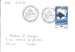 FRANCE N° 2212 S/L. DE PARIS/19.5.82 (TARIF 12 JOURS) - Cartas & Documentos