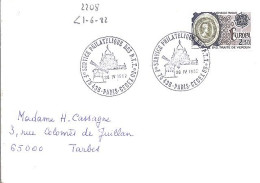 FRANCE N° 2208 S/L. DE PARIS/28.4.82  - Brieven En Documenten