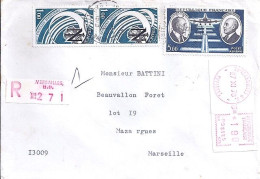 FRANCE N° 2014x2/PA46 + VIGNETTE S/L.REC. DE VERSAILLES/27.11.78 - Covers & Documents