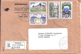 FRANCE N° 1865/1873/1874/1875 S/L.REC DE PARIS/9.6.76 - Cartas & Documentos