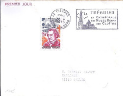 FRANCE N° 1745 S/L. DE TREGUIER/28.4.73 - Lettres & Documents