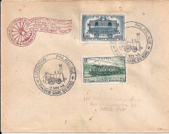 FRANCE N° 609/339 S/L. DE PARIS GARE DU NORD/9.11.46 - Lettres & Documents