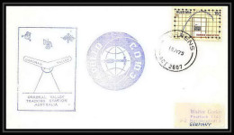 7626/ Espace (space Raumfahrt) Lettre (cover) 15/7/1975 Launch APOLLO Soyuz (soyouz Sojus) Australie (australia) - Oceanië