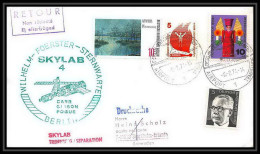 7231/ Espace (space Raumfahrt) Lettre (cover Briefe) 8/2/1974 Skylab 4 Berlin Allemagne (germany BERLIN) - Europe