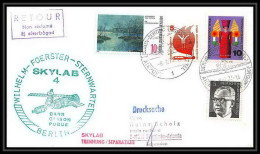 7228/ Espace (space Raumfahrt) Lettre (cover Briefe) 8/2/1974 Skylab 4 Berlin Allemagne (germany BERLIN) - Europe