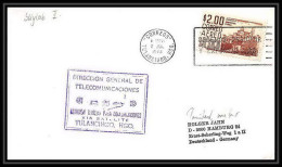 7089/ Espace (space Raumfahrt) Lettre (cover Briefe) 2/7/1973 Skylab Tulancingo Station Mexique (Mexico) - Sud America