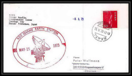 7076/ Espace (space Raumfahrt) Lettre (cover Briefe) 15/5/1973 Skylab 1 Takahagi Ibaraki Station Japon (Japan) - Azië