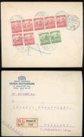 BUDAPEST 1925. Nice Registered Inflation Local Cover  Községi Szappanüzem - Storia Postale