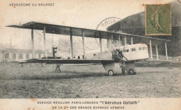 Aviaiton * Aérodrome Du Bourget * Avion Aérobus Golitah GOLIATH Service Régulier Paris Londres Cie Grand Express Aériens - Andere & Zonder Classificatie