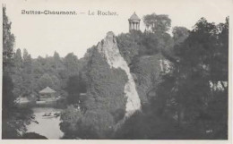 PARIS, BUTTES CHAIUMONT, LE ROCHER, CANOTAGE  REF 15516 - Parcs, Jardins
