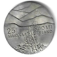 *finland 25 Markaa 1978  Km 56  Bu/ms65 - Finland