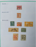 Tunisie Lot Oblitération  Choisies  de  Thelepte, Thelepte Gare, Thibica Gare   Dont Fragment     Voir Scan - Used Stamps