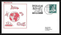 8253/ Espace (space Raumfahrt) Lettre (cover Briefe) 2/7/1979 Shuttle (navette) Bremen Allemagne (germany Bund) - Europa