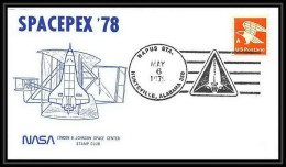 8188/ Espace (space Raumfahrt) Lettre (cover Briefe) 6/5/1979 Spacepex 78 Huntsville Shuttle (navette) USA - USA