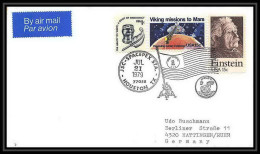 8219/ Espace (space Raumfahrt) Lettre (cover Briefe) 20/7/1979 10 Ans Apollo 11 Spacepex Houston USA - USA