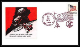 8210/ Espace (space Raumfahrt) Lettre (cover Briefe) 20/7/1979 10 Ans Apollo 11 Spacepex Houston USA - USA