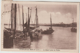 ETABLES SUR MER  LE DEPART POUR LA PECHE - Etables-sur-Mer