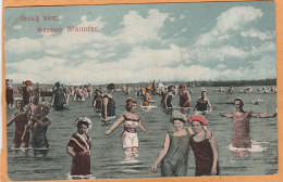 Strandbad Wannsee  Germany 1925 Postcard - Wannsee