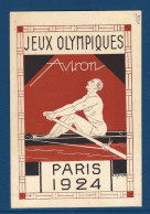 France - Carte Postale - CPA - Jeux Olympiques - Aviron - Entier Postal - 1924 - Jeux Olympiques