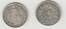 1/2 FRANC 1944 B (ARGENT) - 1/2 Franc