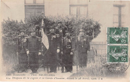 Algérie - SIDI-BEL-ABBES - Drapeau De La Légion Etrangère Et Sa Garde D'honneur, Décoré 28 Avril 1906 - Voyagé (2 Scans) - Sidi-bel-Abbes