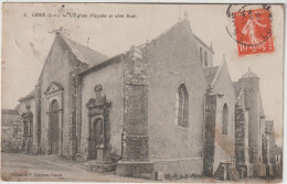 LEGE  L EGLISE FACADE ET COTE SUD - Legé