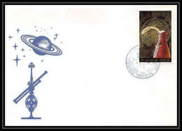 9759/ Espace (space) Lettre (cover) 29/6/1989 Planet Saturn Telescopes Corée (korea) - Asie