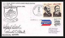 9680/ Espace (space) Lettre (cover) Signé (signed) 13/3/1989 Launch Sts-29 Shuttle (navette) Maricopa USA - Estados Unidos