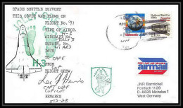 9675/ Espace (space) Lettre (cover) Signé (signed Autograph) 1989 Jolly Green Shuttle (navette) Sts 28 USA - United States