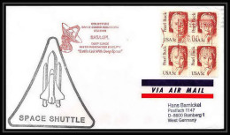 9673/ Espace (space Raumfahrt) Lettre (cover) 1989 Shuttle (navette) Deep Space Godstone USA - United States
