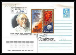 9502/ Espace (space) Entier Postal (Stamped Stationery) 17/6/1988 Landing Soyuz (soyouz Sojus) Tm-5 (Russia Urss USSR) - Russie & URSS