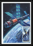 9482/ Espace (space) Carte Maximum (card) 12/4/1988 Fdc 5498 Mir Gagarine Gagarin Cosmos (Russia Urss USSR) - Russie & URSS
