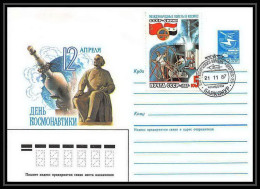 9418/ Espace (space Raumfahrt) Entier Postal (Stamped Stationery) 21/11/1987 Intercosmos Tsiolkovski (Russia Urss USSR) - UdSSR