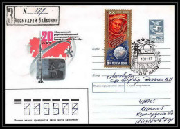 9416/ Espace (space Raumfahrt) Entier Postal (Stamped Stationery) 16/11/1987 Mir Progress 32 (Russia Urss USSR) - UdSSR