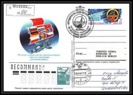 9369/ Espace (space Raumfahrt) Entier Postal (Stamped Stationery) 13/4/1987 (Russia Urss USSR) - Russie & URSS