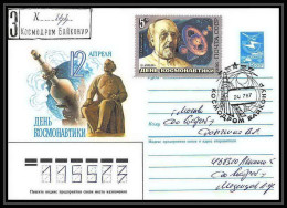 9380/ Espace (space Raumfahrt) Entier Postal (Stamped Stationery) 24/7/1987 Tsiolkovski (Russia Urss USSR) - UdSSR
