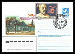 9344/ Espace (space) Entier Postal (Stamped Stationery) 8/2/1987 Mir Progress 27 Tm-2 (Russia Urss USSR) - UdSSR