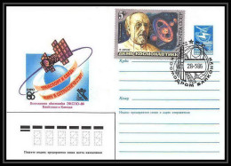 9283/ Espace (space) Entier Postal (Stamped Stationery) 28/5/1986 Tsiolkovski Soyuz (soyouz Sojus) T-15 (urss USSR) - Russia & URSS